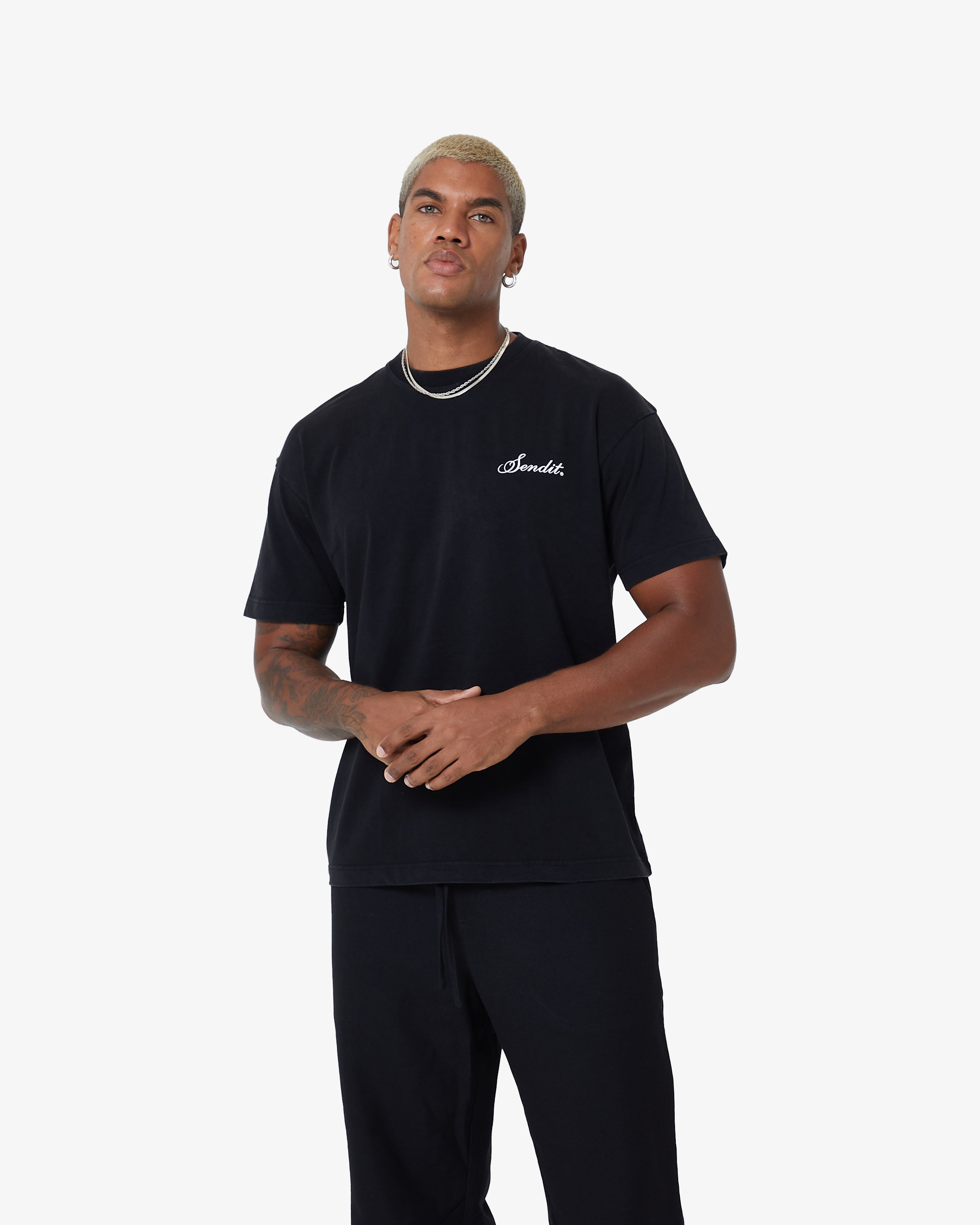 Sendit Lab Oversized Tee Carbon