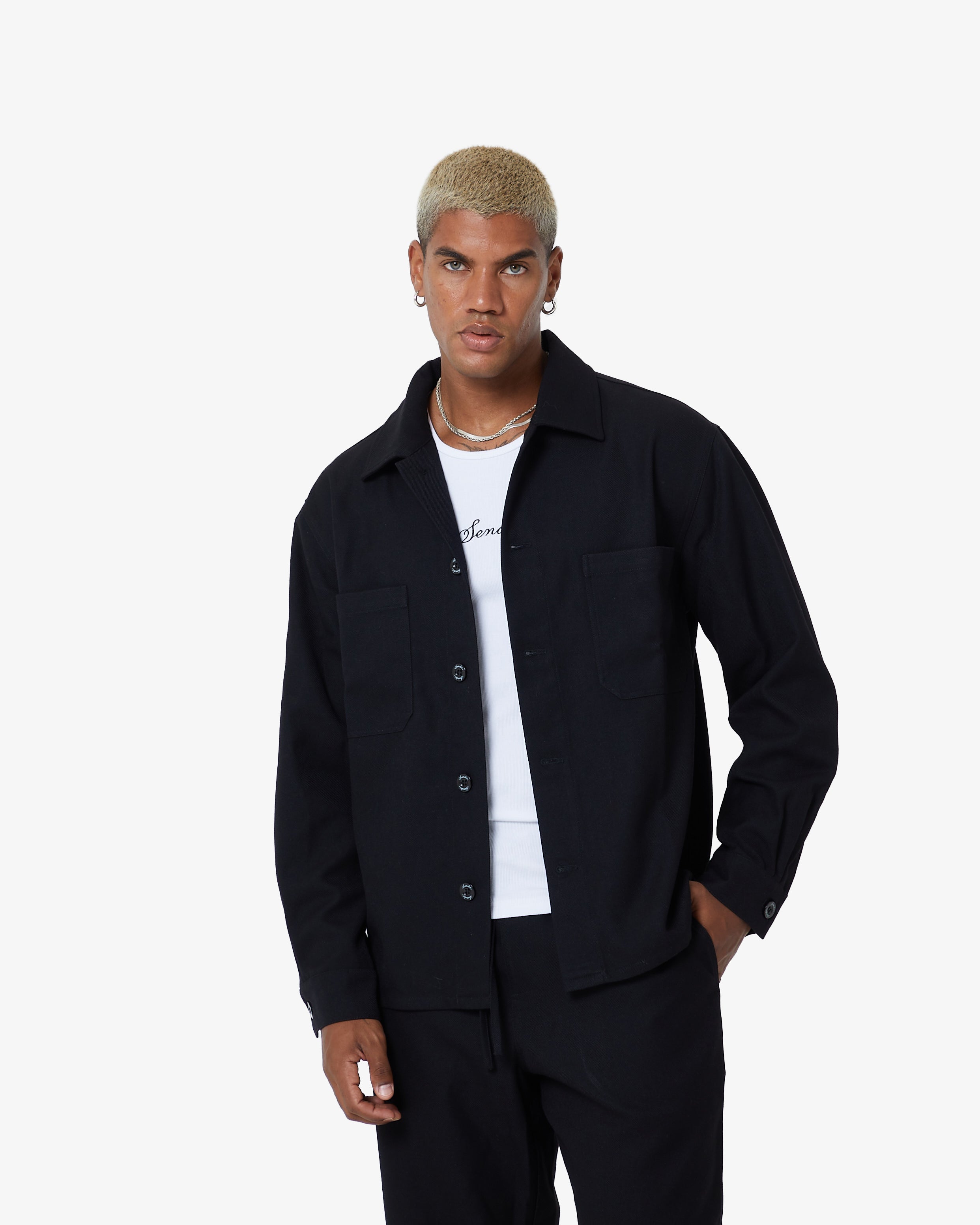Departure Shirt Stealth Black