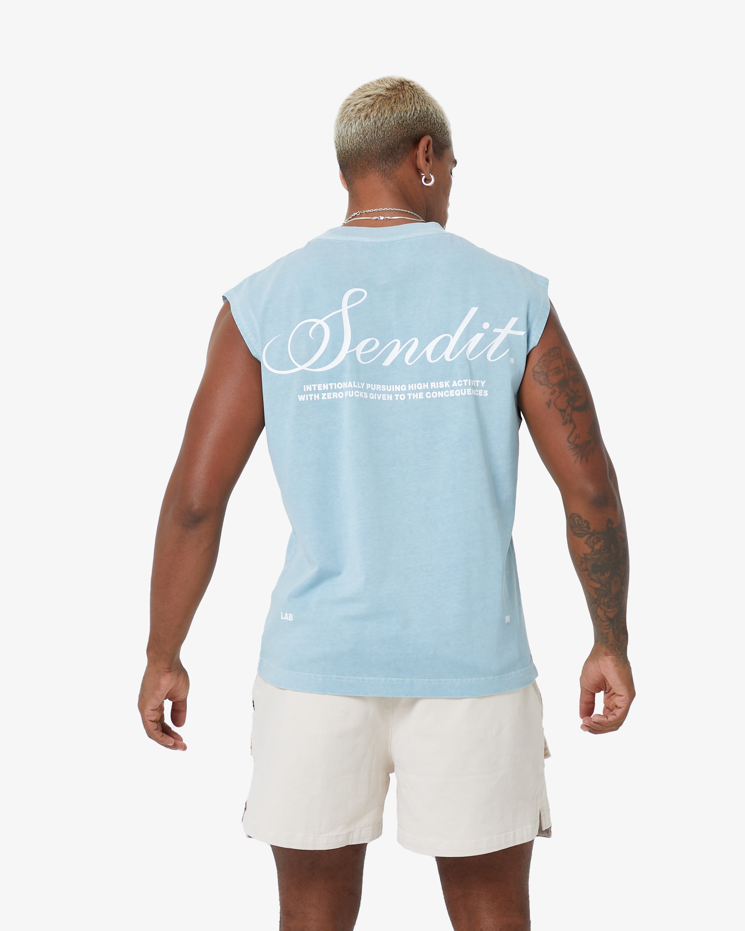 Sendit Lab Sleeveless Drift Blue