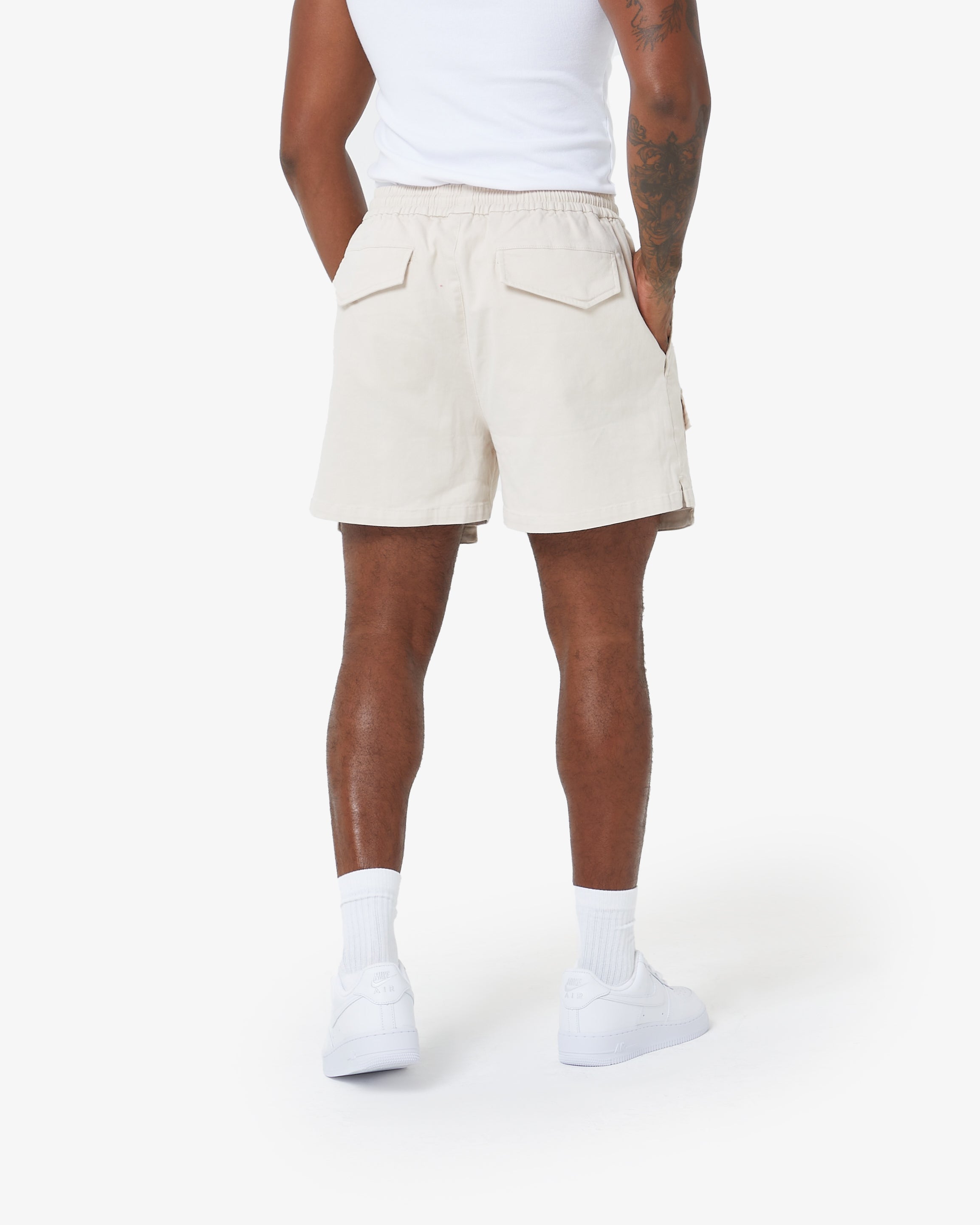 Utility Shorts OffWhite