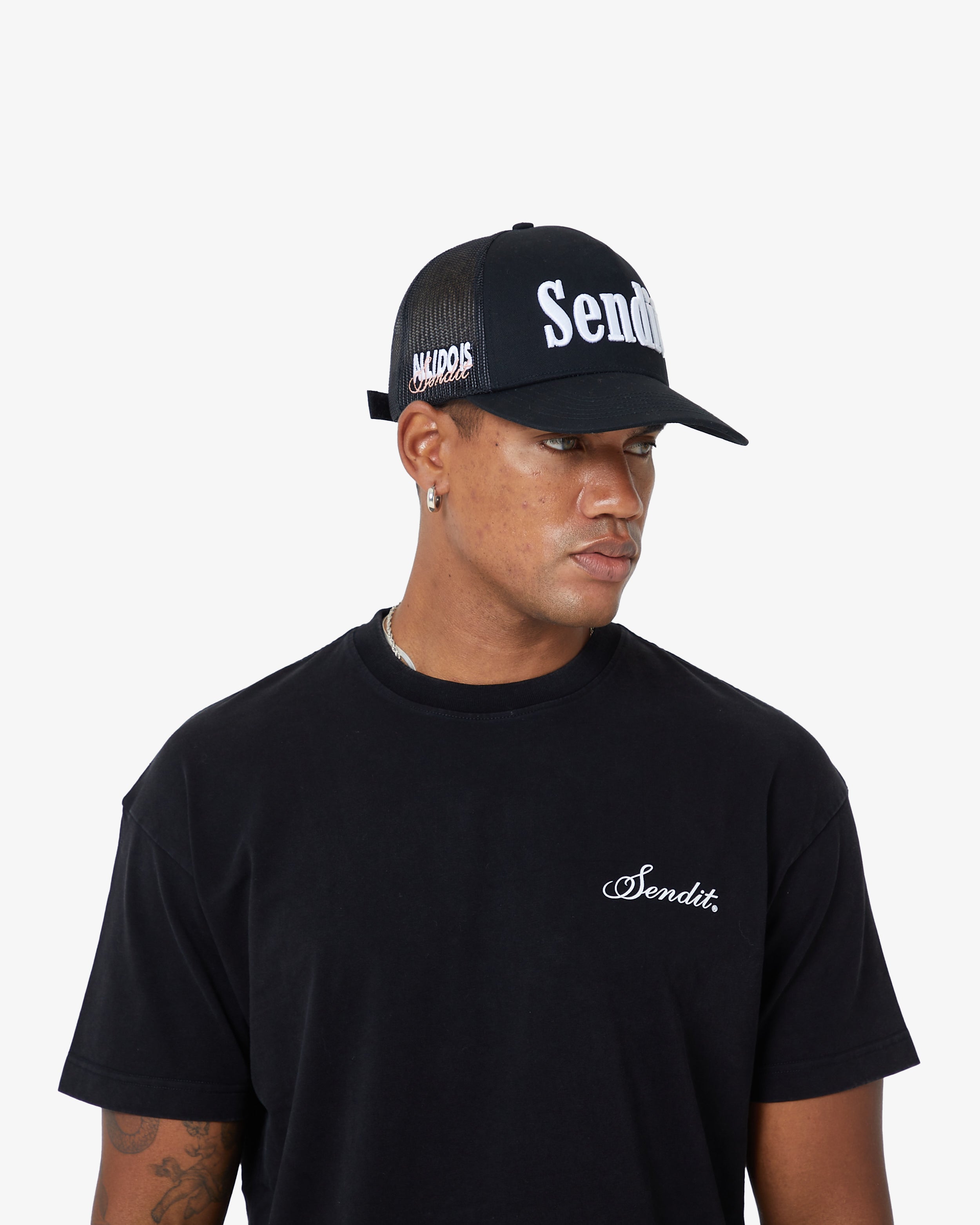 All I Do Trucker Jet Black