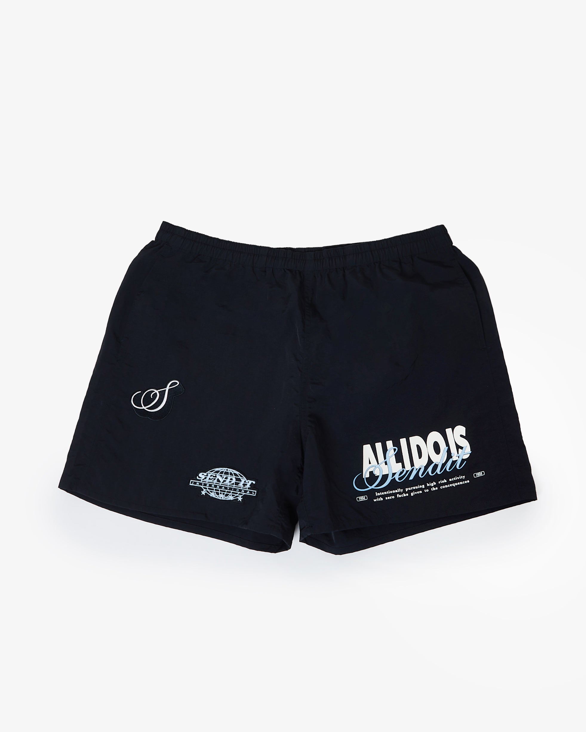 All I Do Shorts Stealth Black