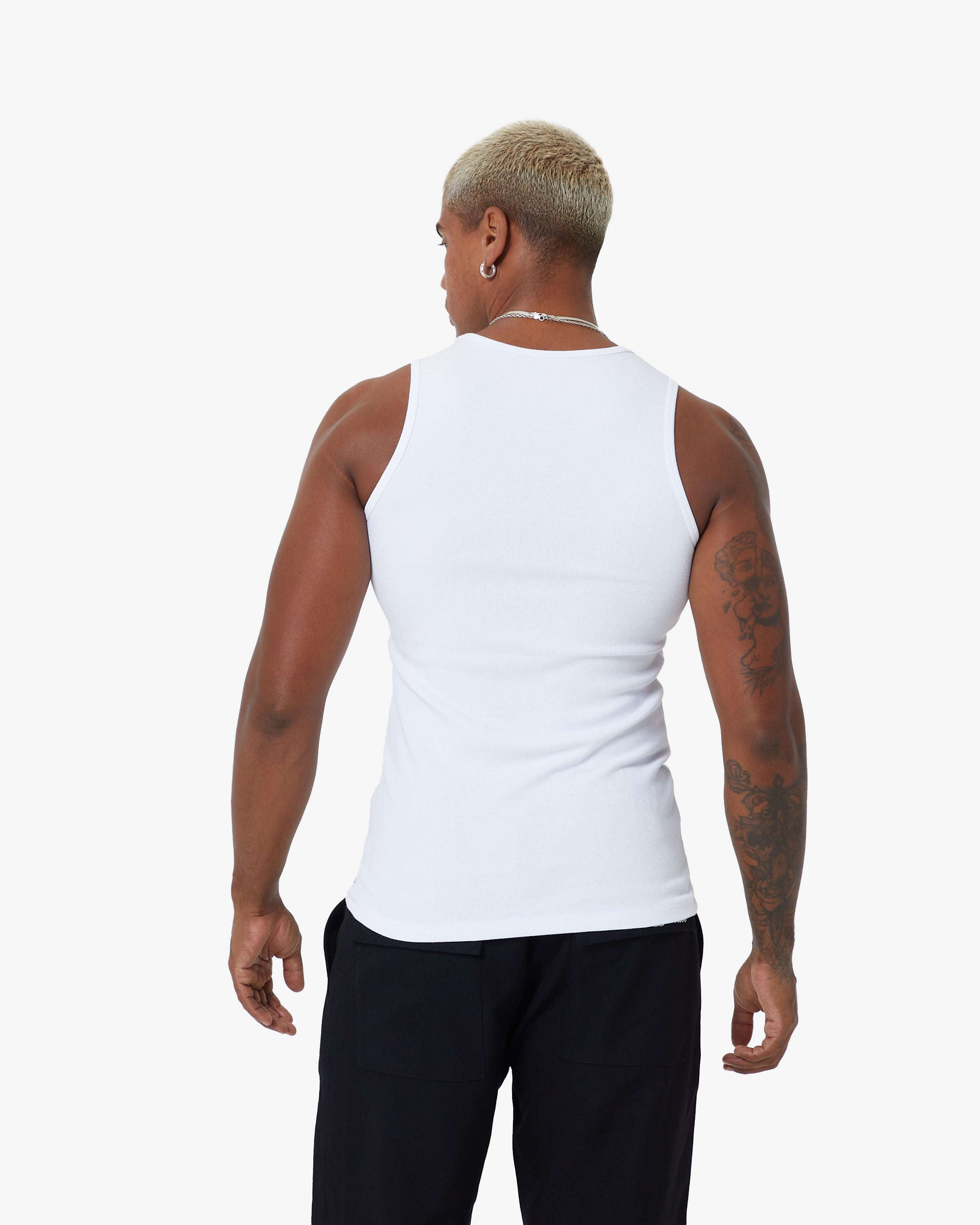 Muscle Vest Pure White