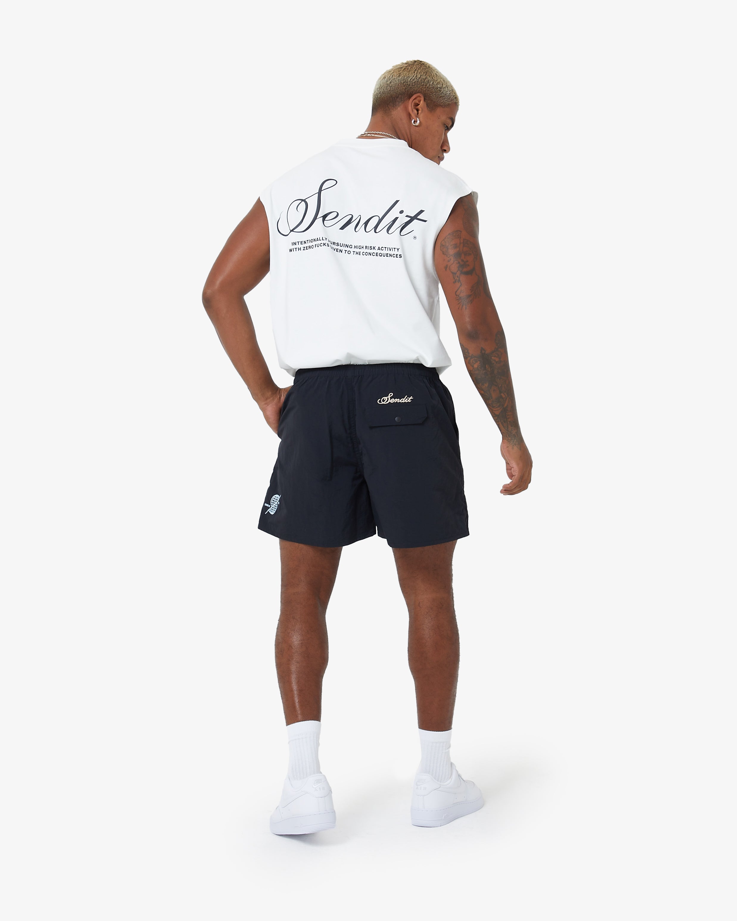 All I Do Shorts Stealth Black