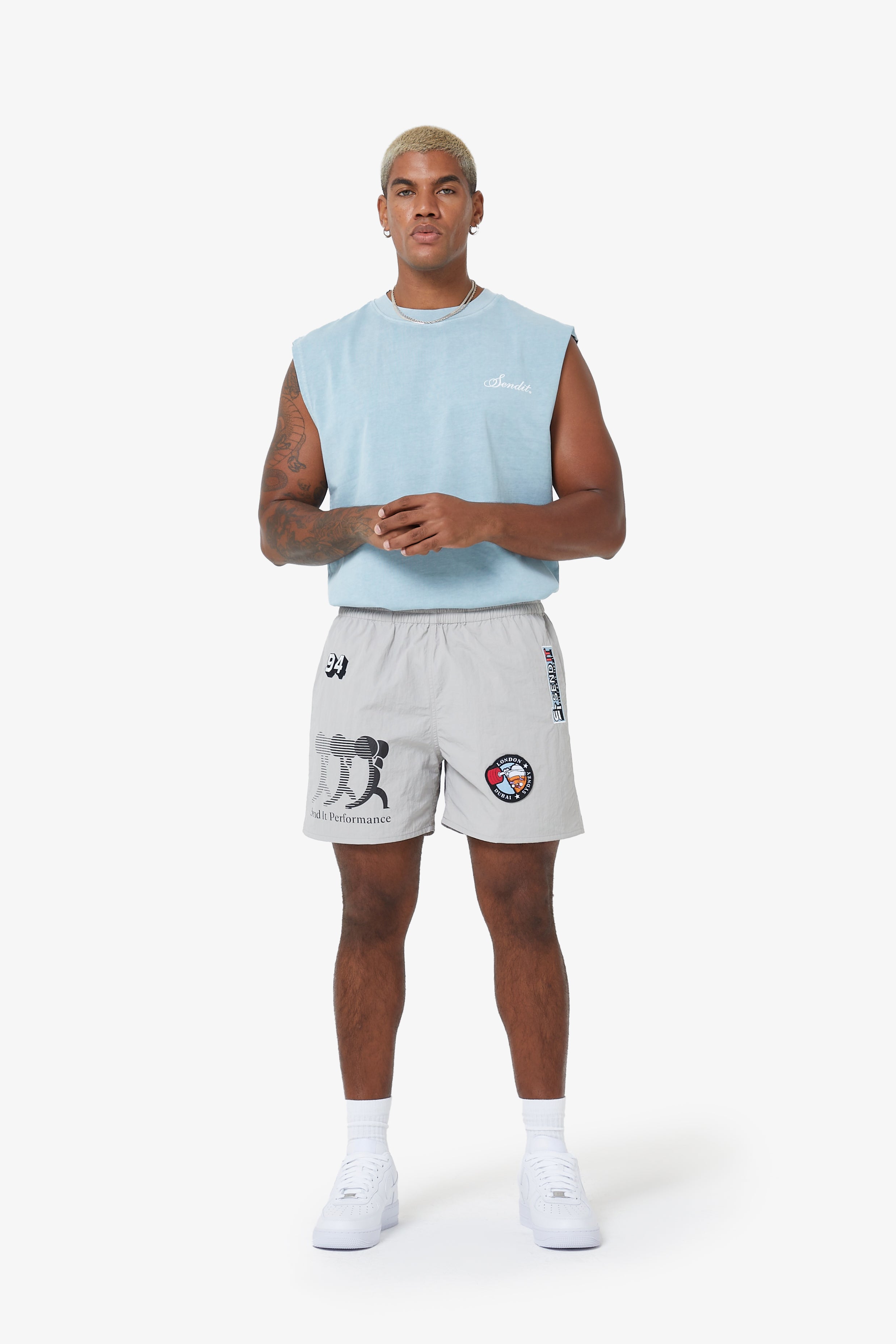 Legacy Big Friday Shorts Dust Grey