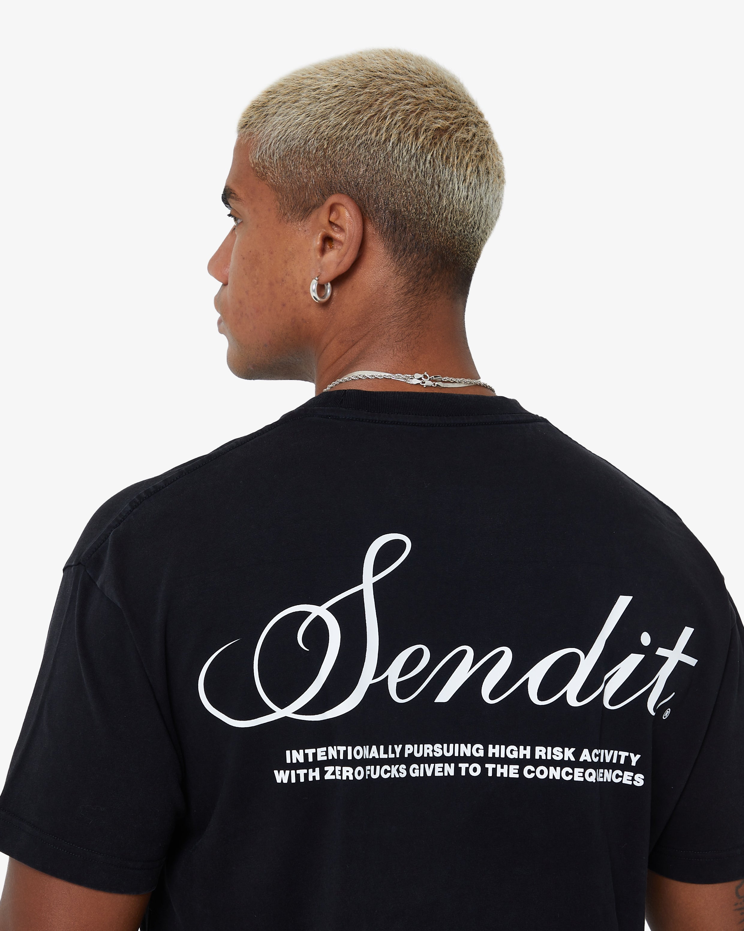 Sendit Lab Oversized Tee Carbon