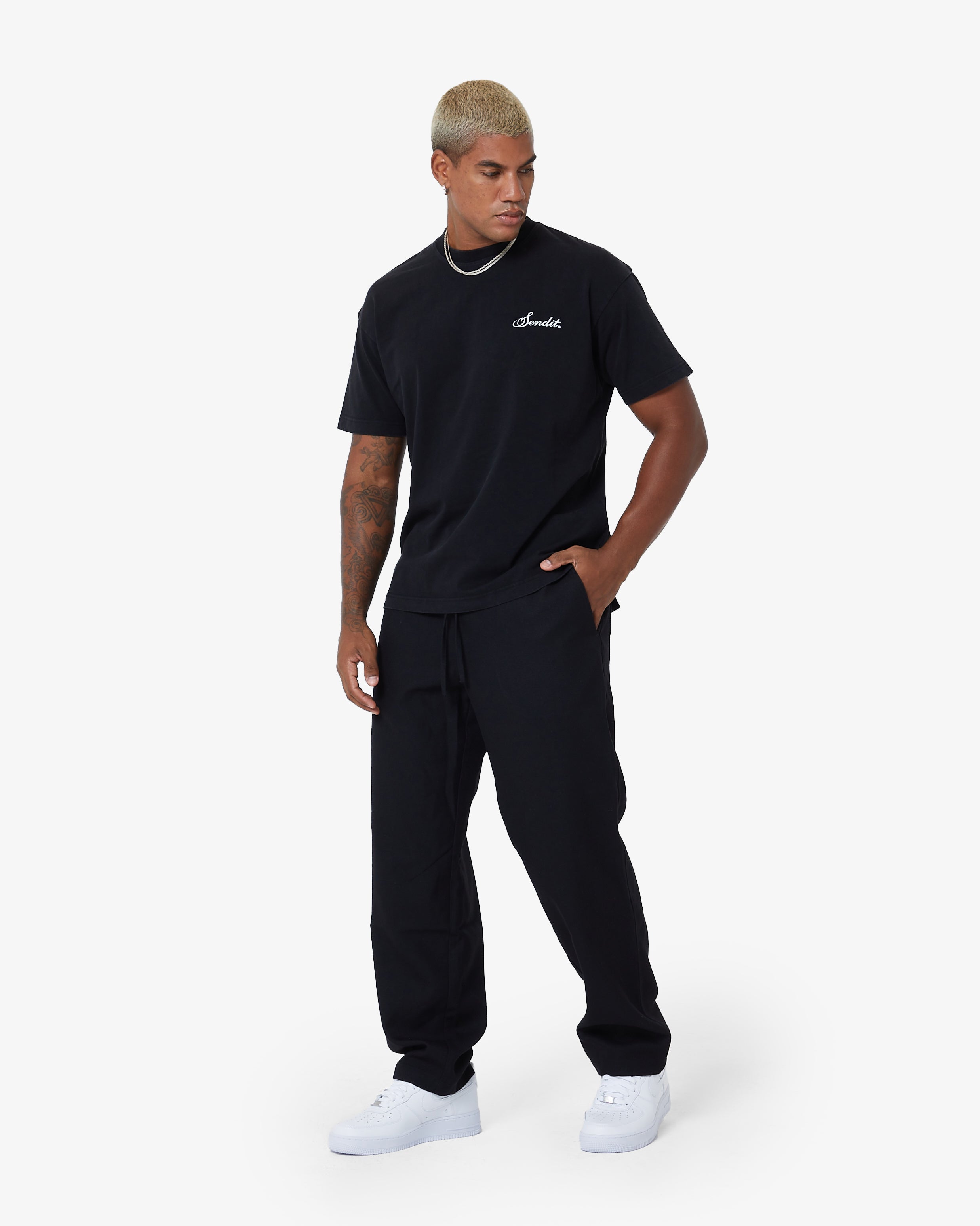 Sendit Lab Oversized Tee Carbon