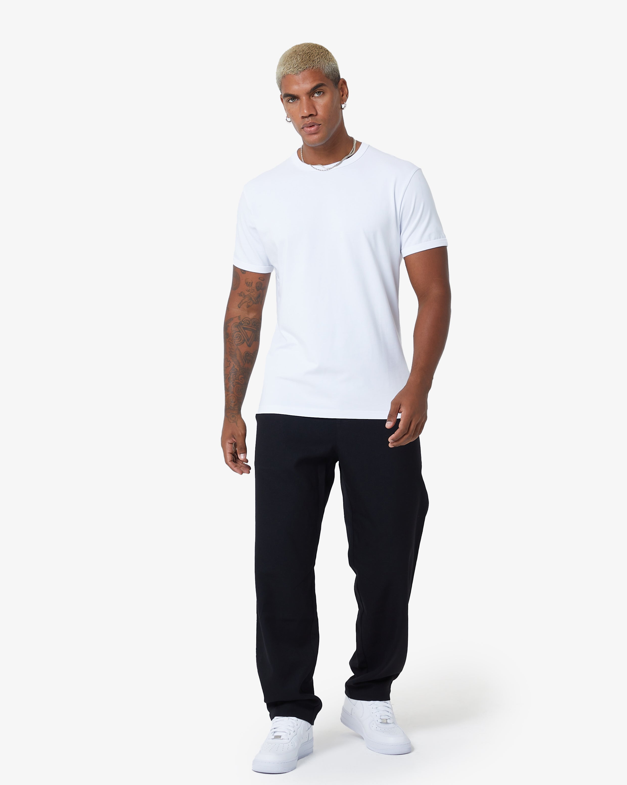 Gun Fit Tee Pure White