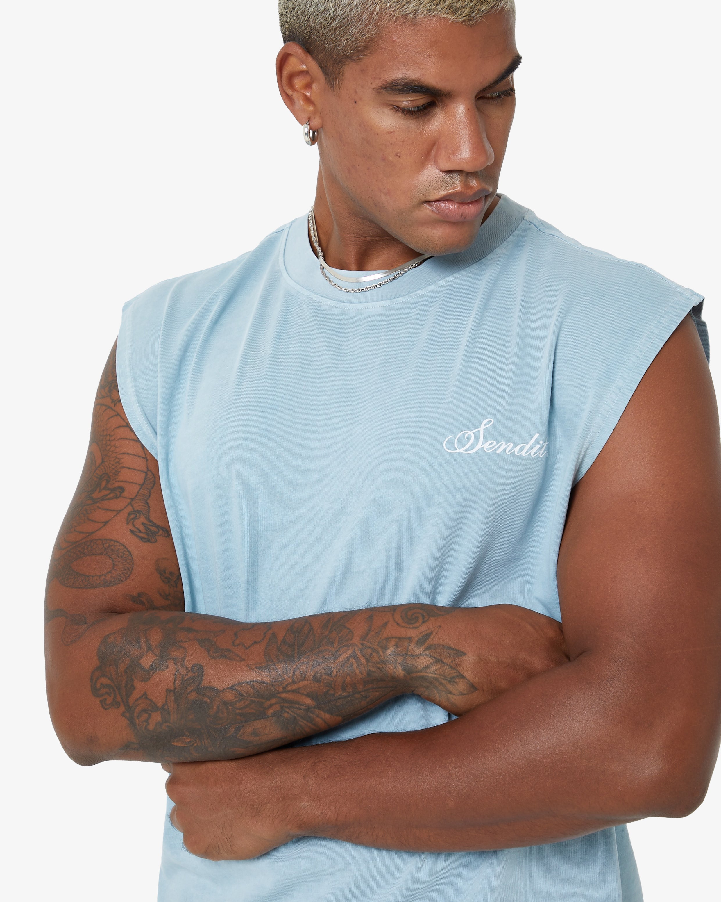 Sendit Lab Sleeveless Drift Blue