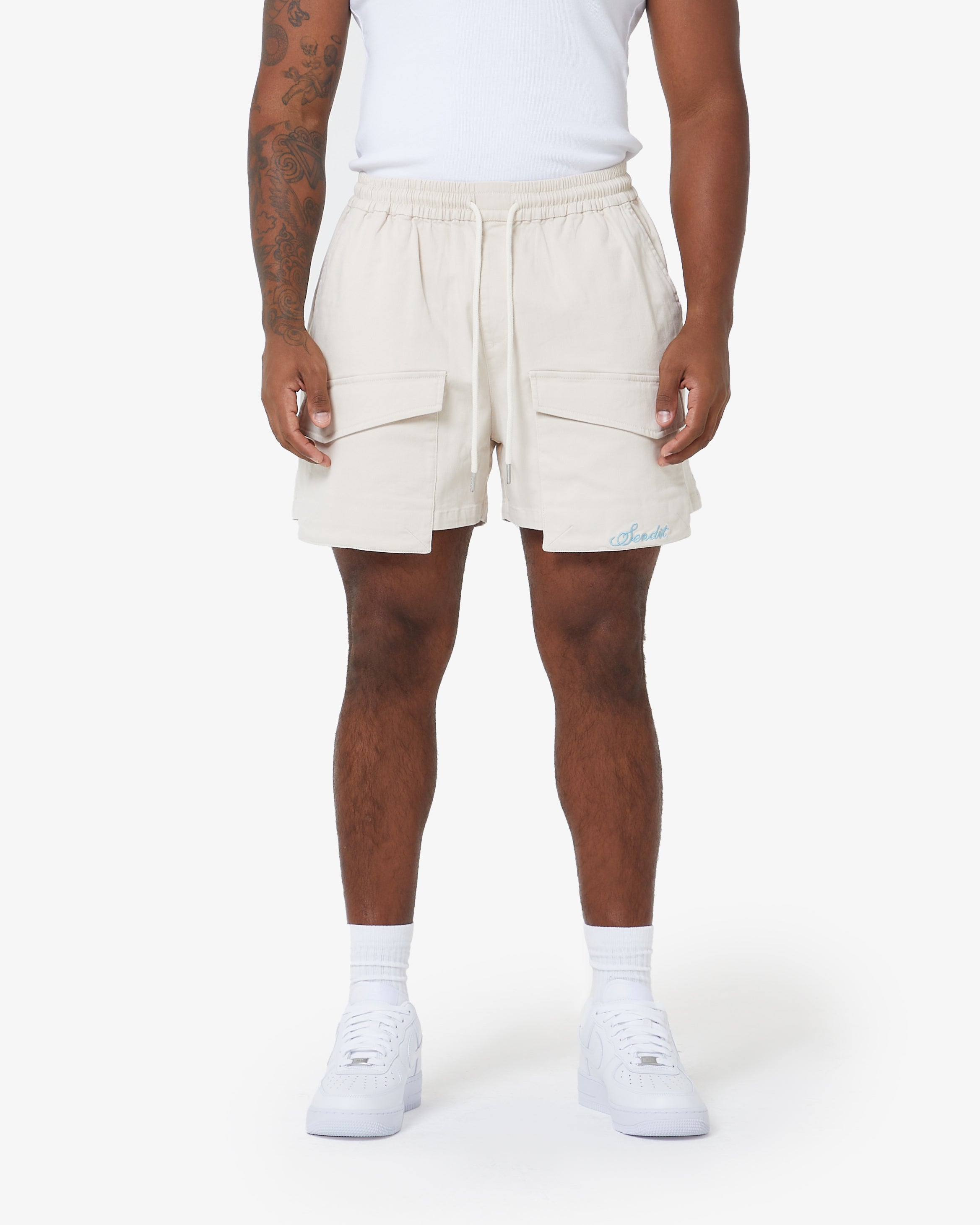 Utility Shorts OffWhite