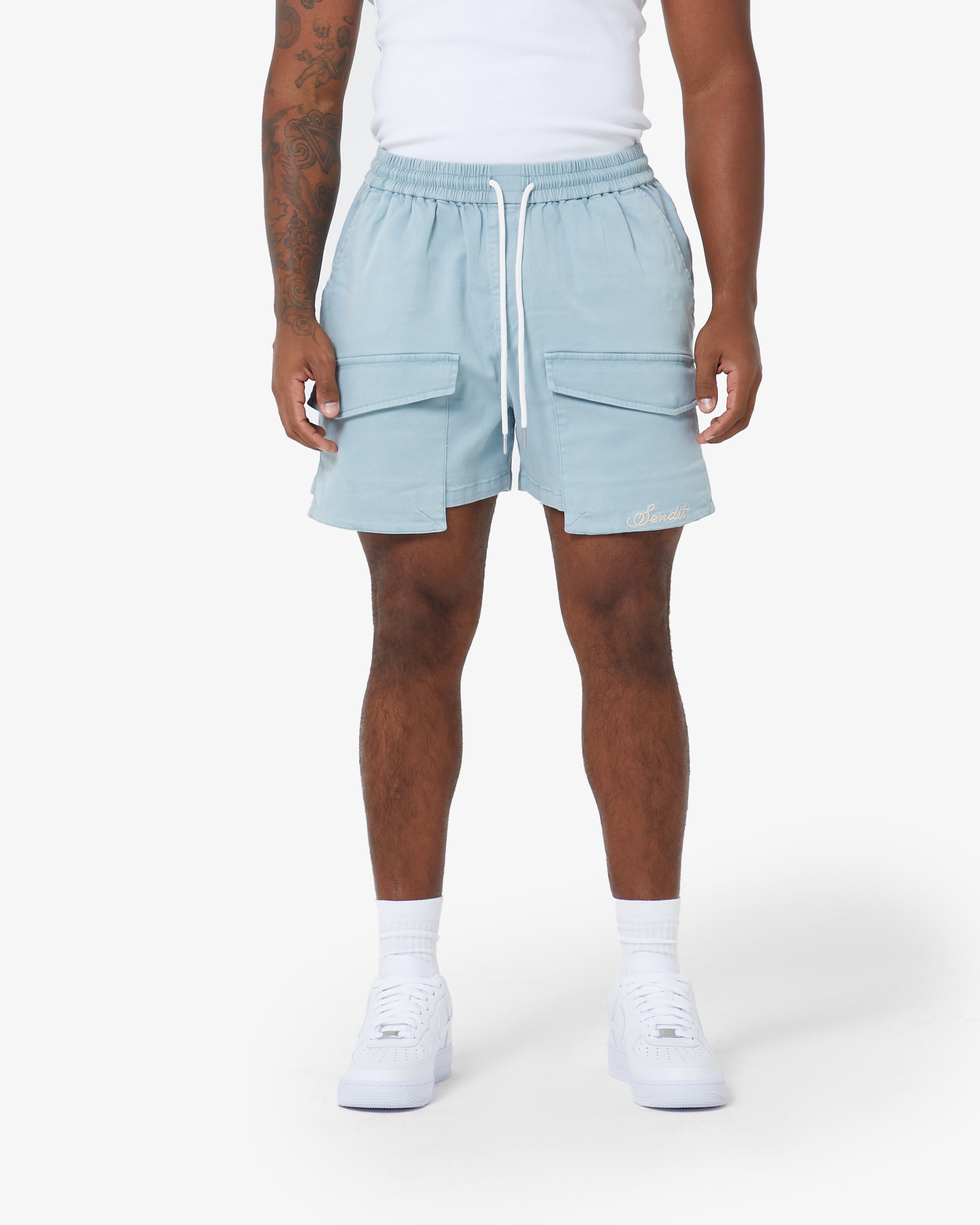 Utility Shorts Drift Blue
