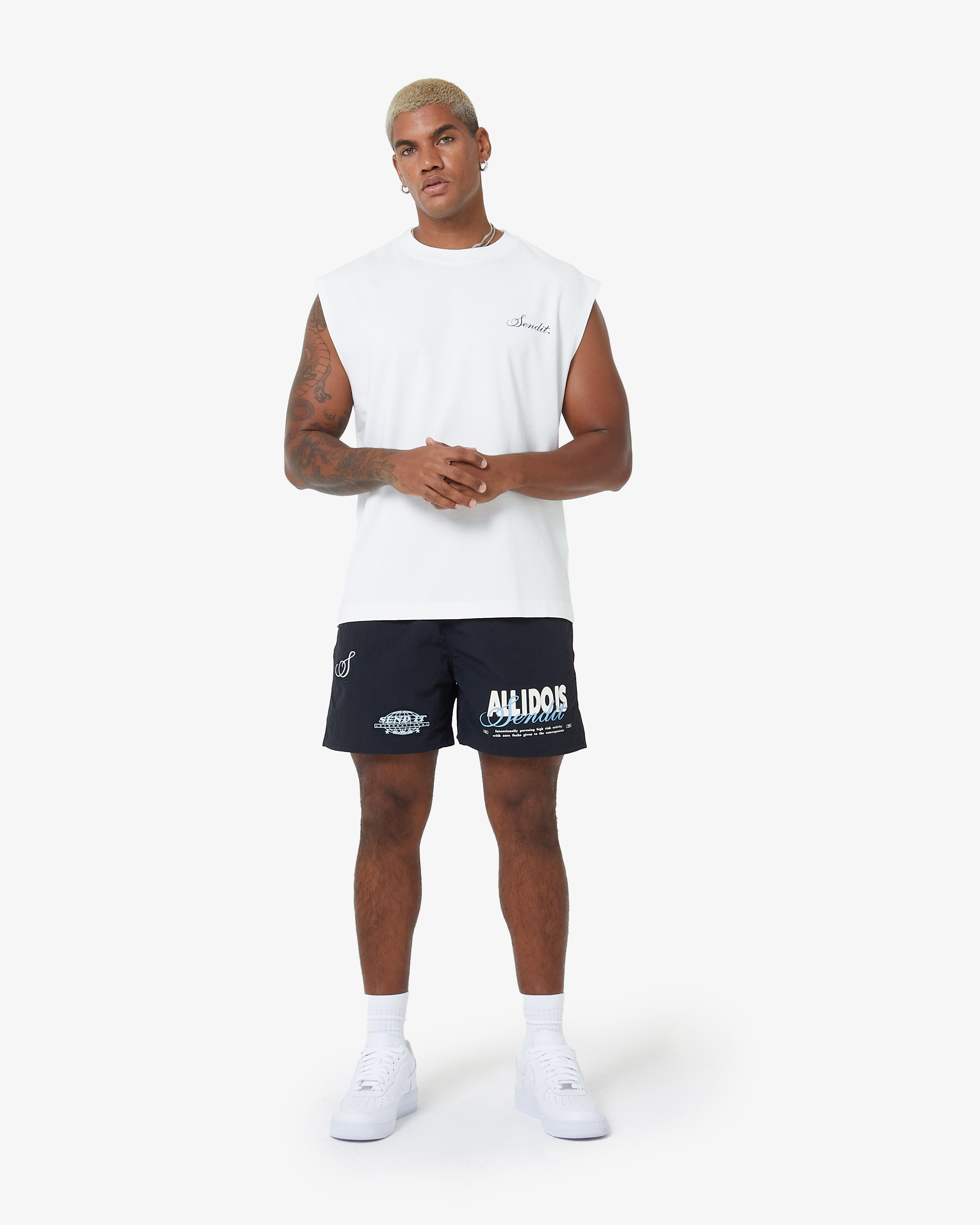 All I Do Shorts Stealth Black