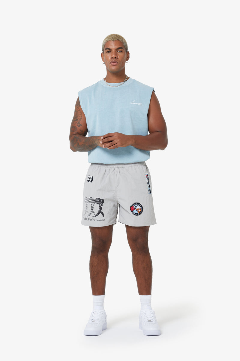 Legacy Big Friday Shorts Dust Grey