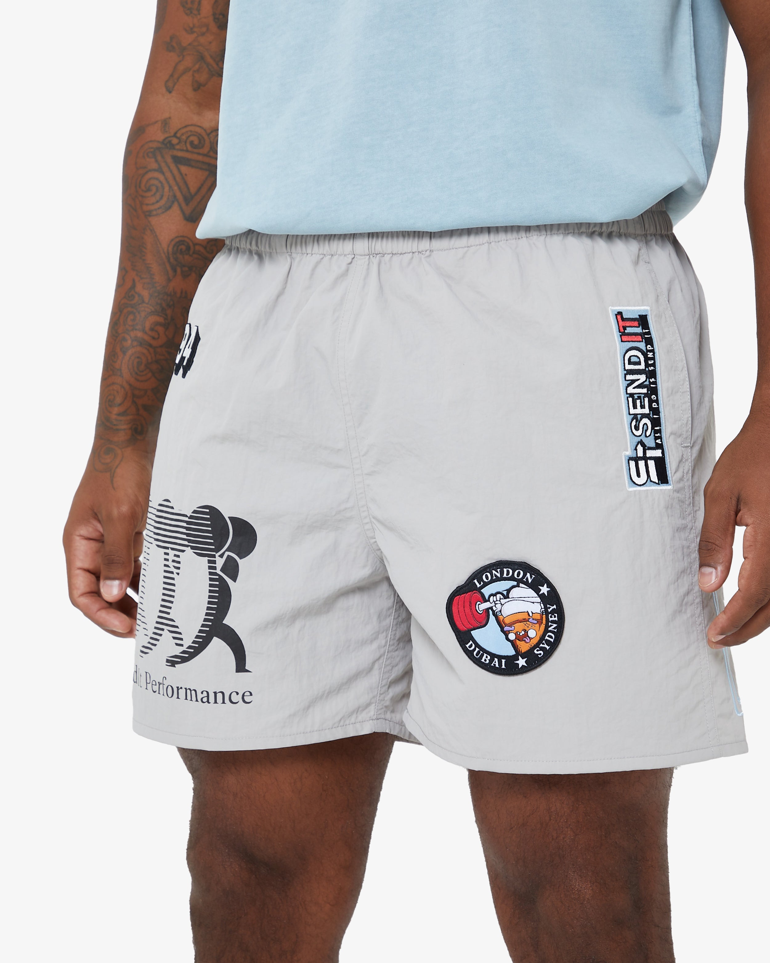 Legacy Big Friday Shorts Dust Grey