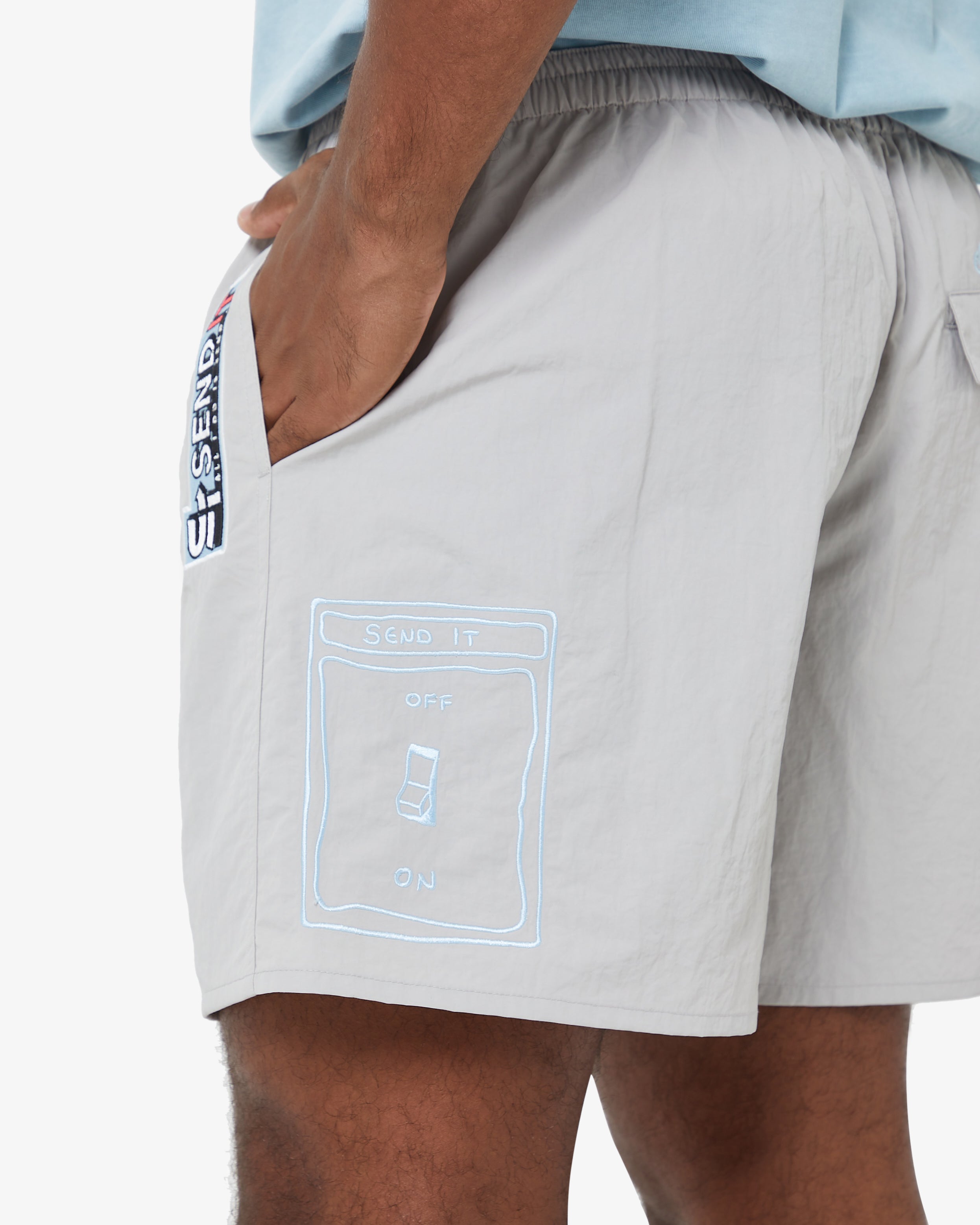 Legacy Big Friday Shorts Dust Grey