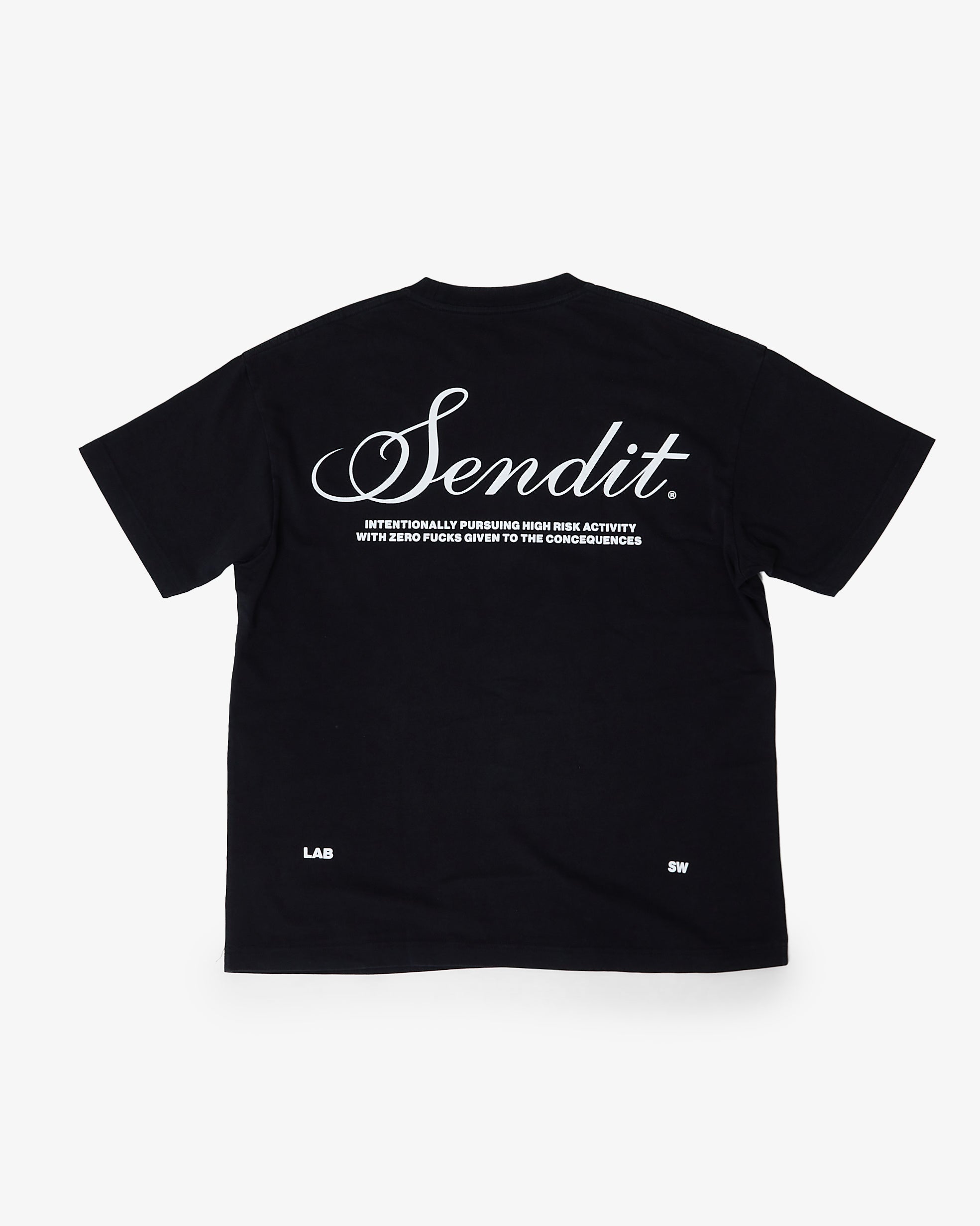 Sendit Lab Oversized Tee Carbon