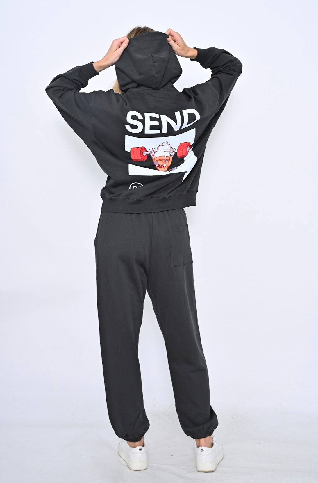 SENDIT® WARMUP JOGGERS - CHARCOAL