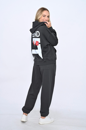 SENDIT® WARMUP JOGGERS - CHARCOAL