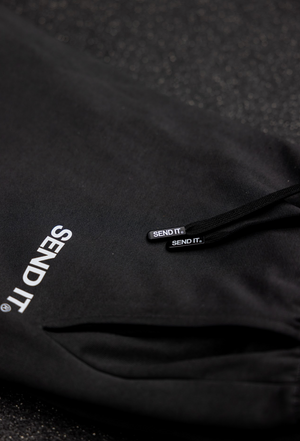 SENDIT® WARMUP JOGGERS - CHARCOAL