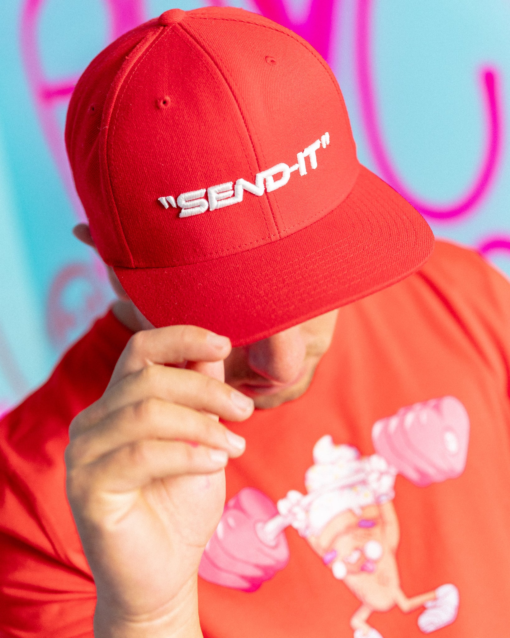 Crimson Big Friday Snapback Cap