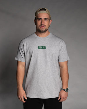Supplies Range Grey/Green Unisex Tee