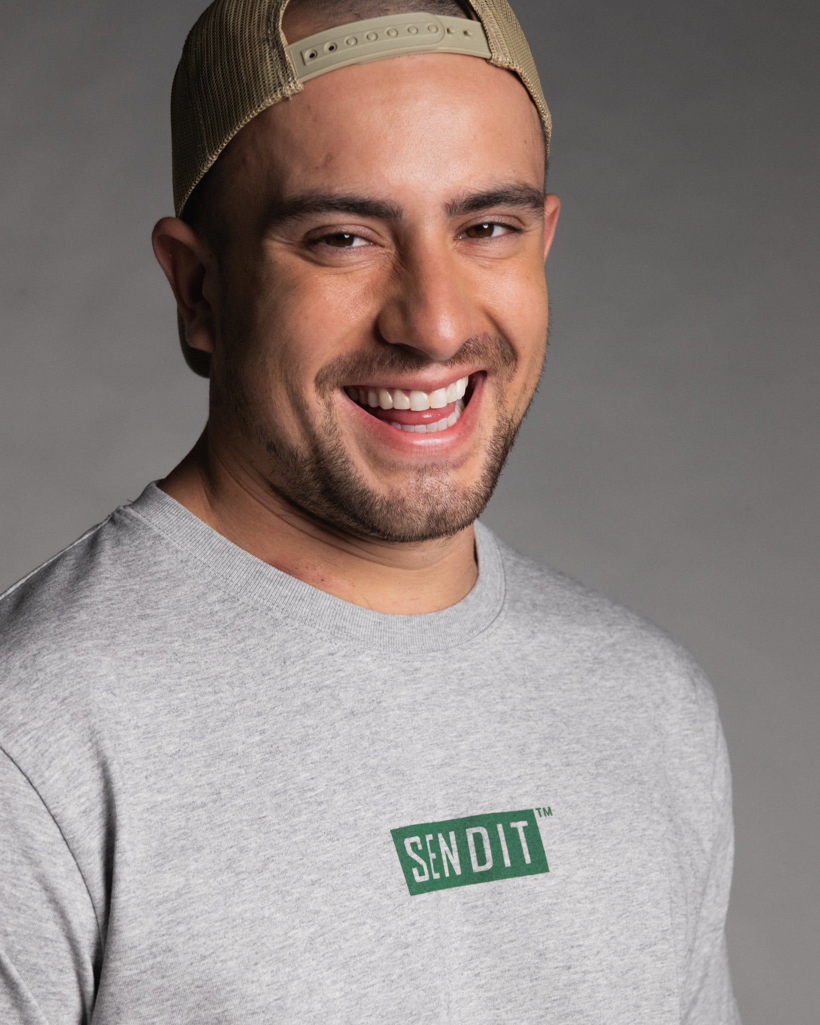 Supplies Range Grey/Green Unisex Tee