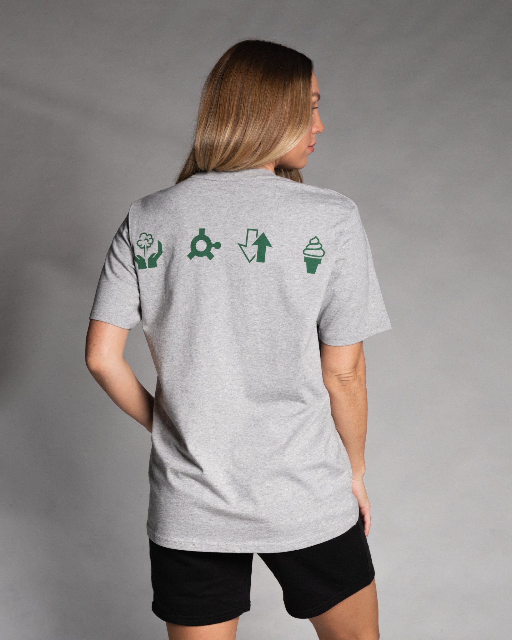 Supplies Range Grey/Green Unisex Tee