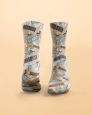 Sand Send It Box Socks